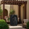 Black Outdoor Barrel Cover