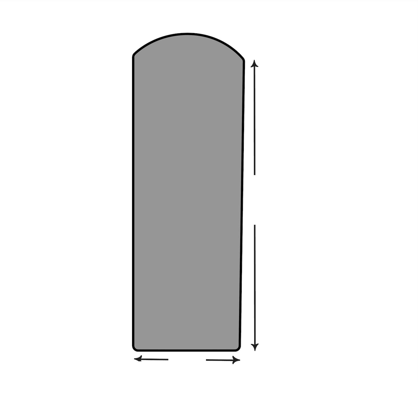 Product dimensions