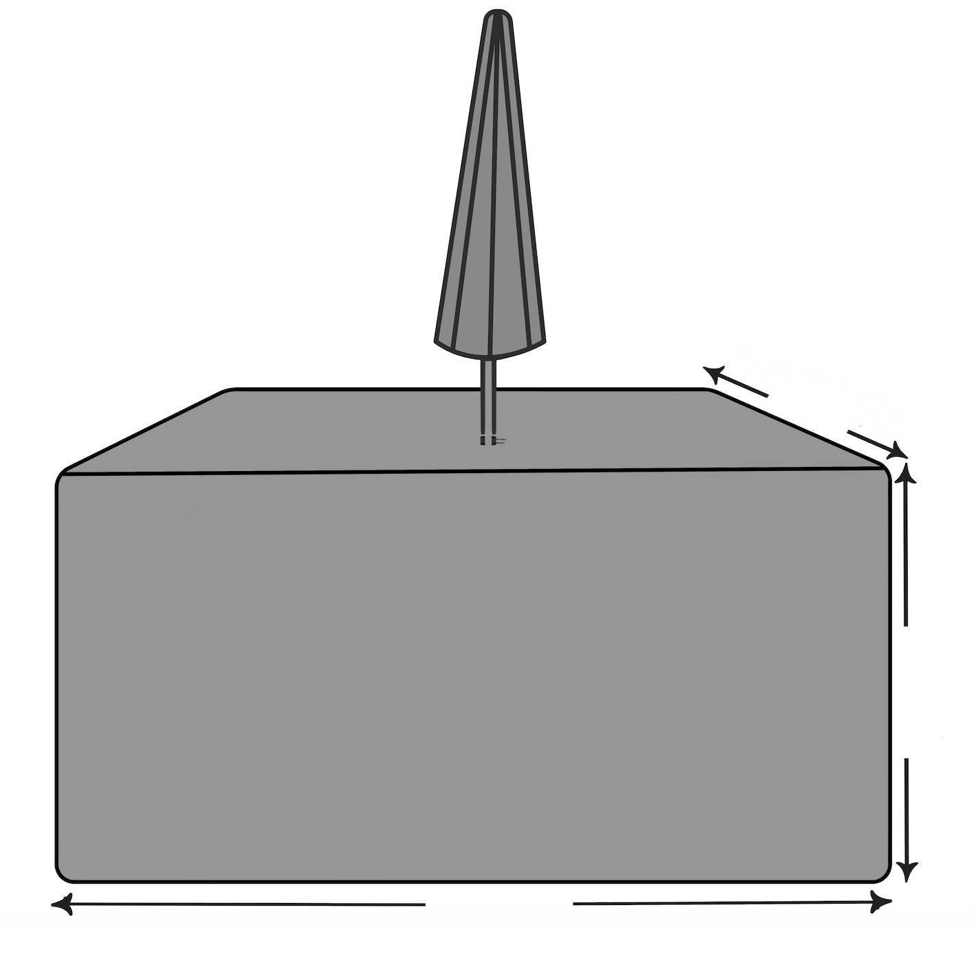 Product dimensions