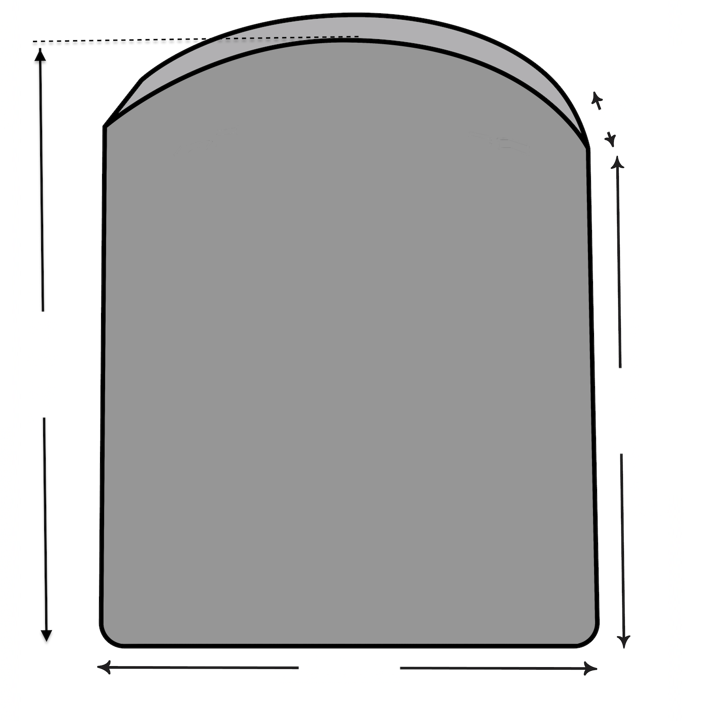 Product dimensions