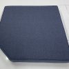Iguazu Blue Custom Corner Seat Cushion Cover