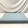 Maldives Blue T Shape bench Cushion Cover with Blue Piping
