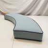 Maldives Blue With Demin Blue Piping Cushion Cover