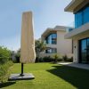 Beige Outdoor Cantilever Umbrella Cover - Closed