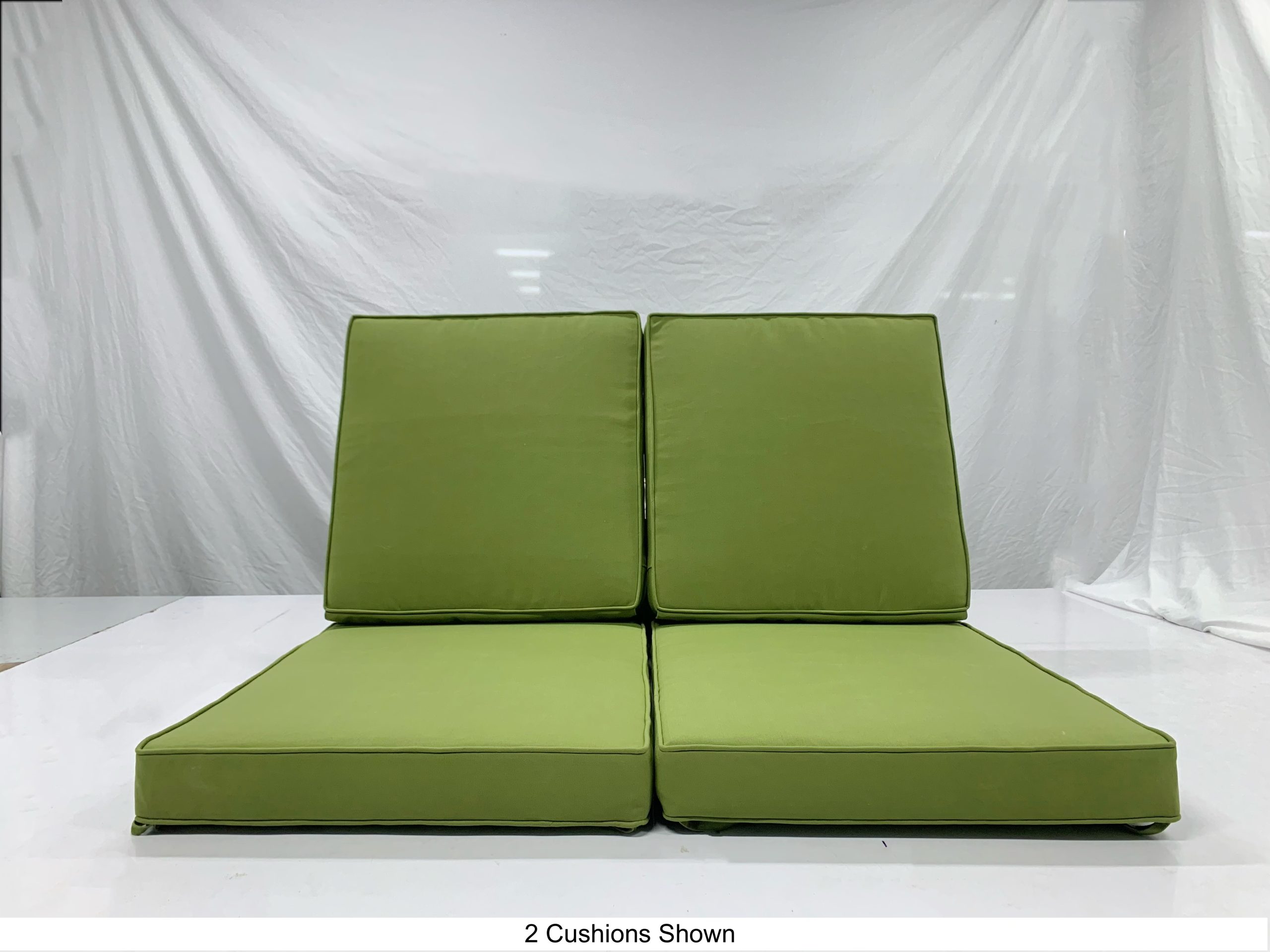 Oasis Green Chair Cushion Set Cover