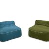 Surfy Blue and Oasis Green Bean Bag Cover