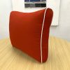 Rubellite Red Angled Lounge Back Cushion Cover