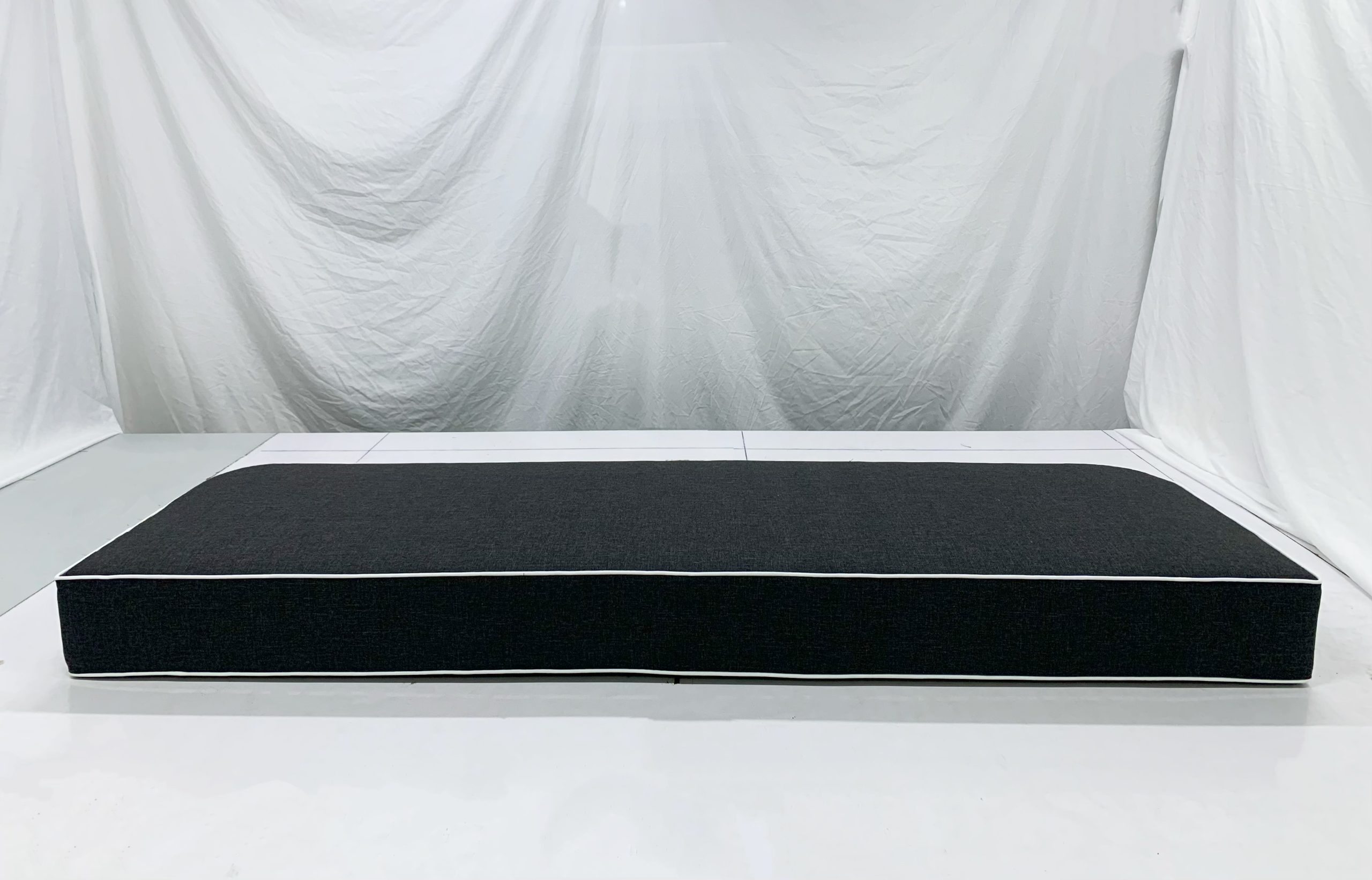 Urban Midnight Black Daybed Cushion Cover