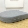 Jubilee Silver Custom Rounded Seat Cushion Cover