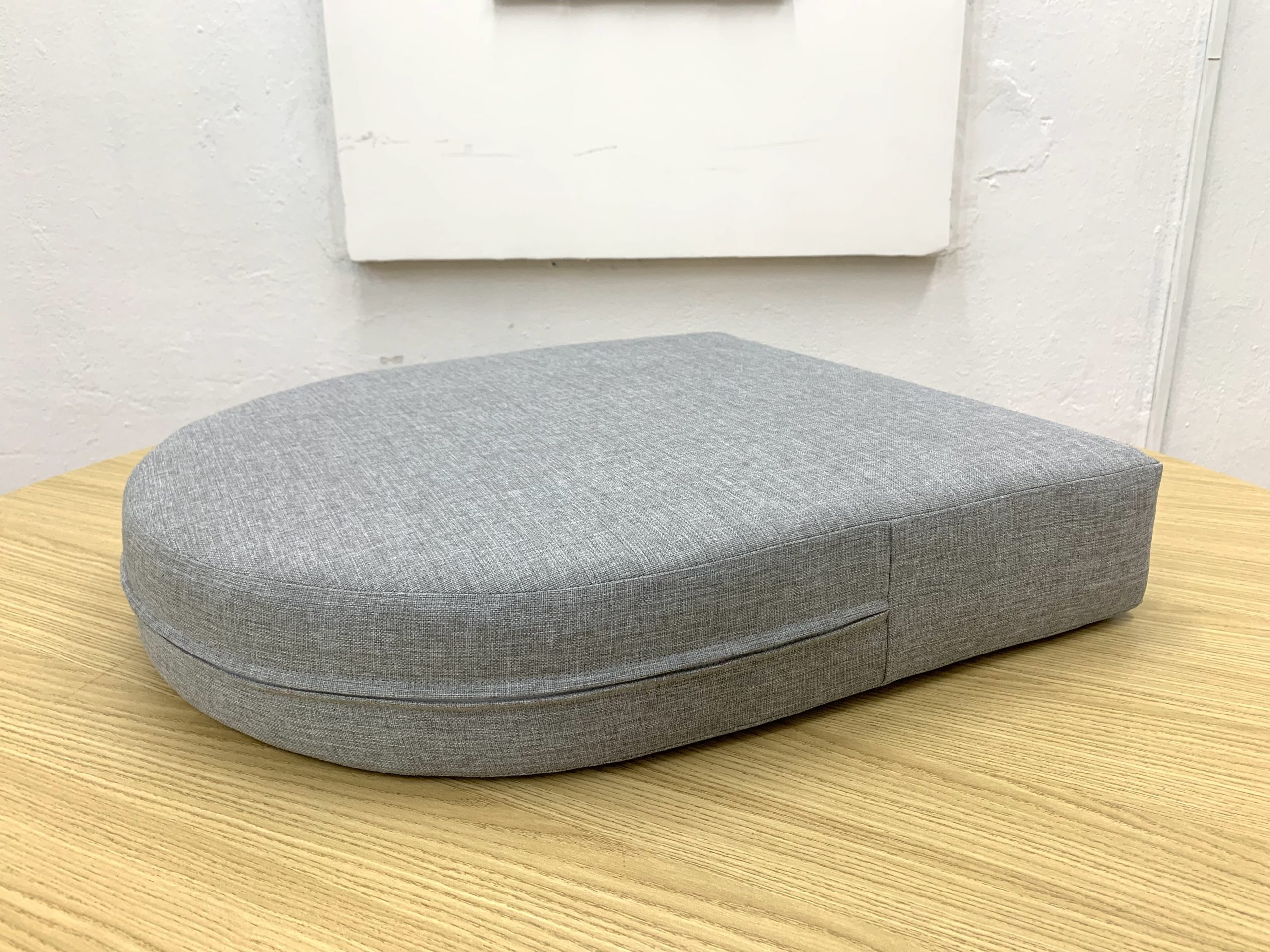 Jubilee Silver Custom Rounded Seat Cushion Cover