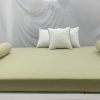 Kalahari Taupe Daybed Cushion Cover with Bloster & Pillows