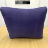 Denim Blue Custom Angled Lounge Back Cushion Cover