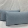 Maldives Blue Backrest Cushion Cover