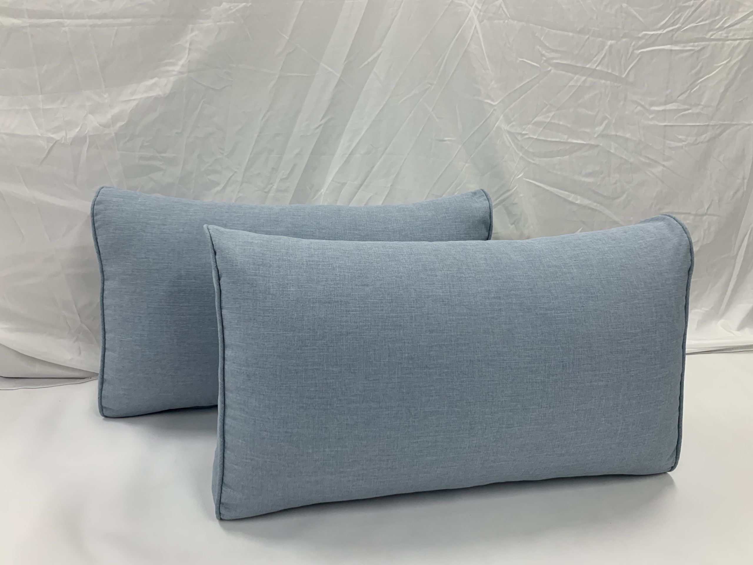 Maldives Blue Backrest Cushion Cover