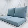 Maldives Blue Square Seat Cushion Cover
