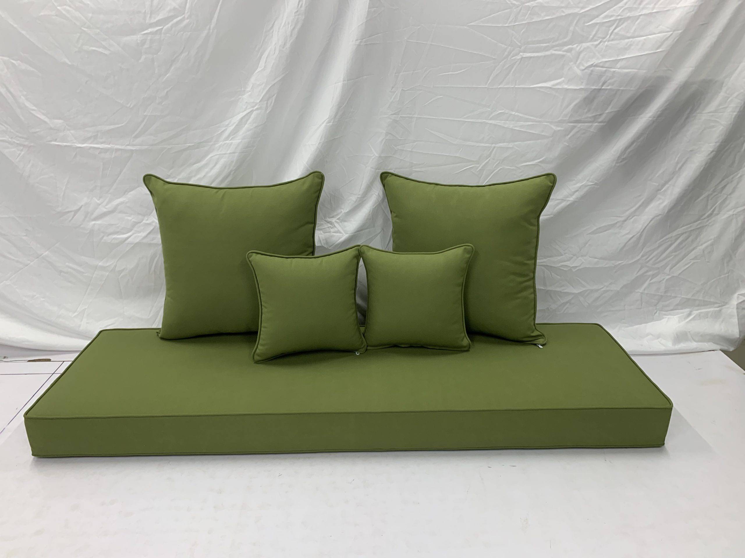 Oasis Green Seat Scatter Pillow Cover