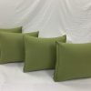 Oasis Green Backrest Cushion Cover with Matching Piping