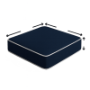 Custom Made Square Seat Cushion Cover