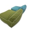 Surfy Blue and Oasis Green Bean Bag Cover