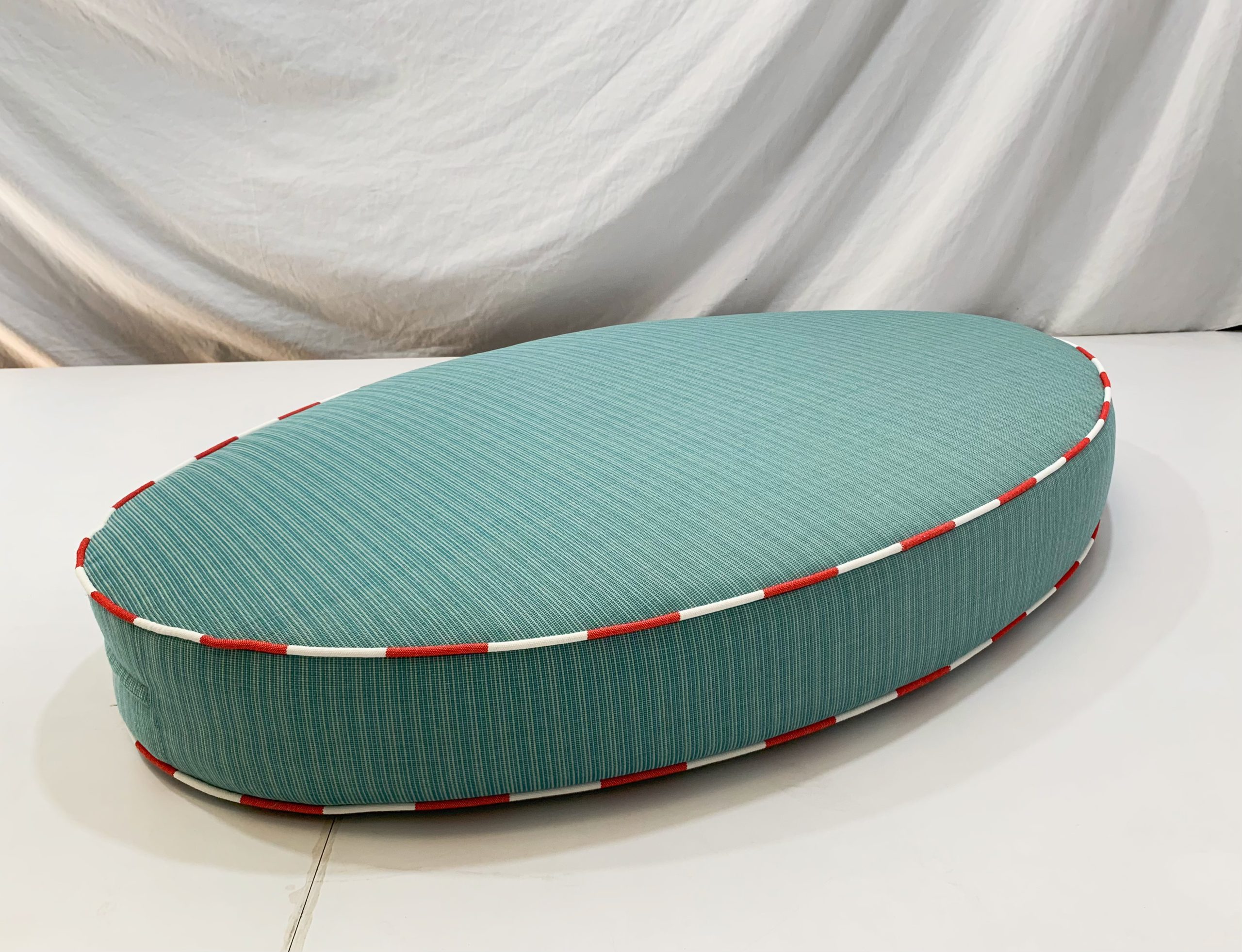 Spring Green Custom Oval Daybed Cushion Cover