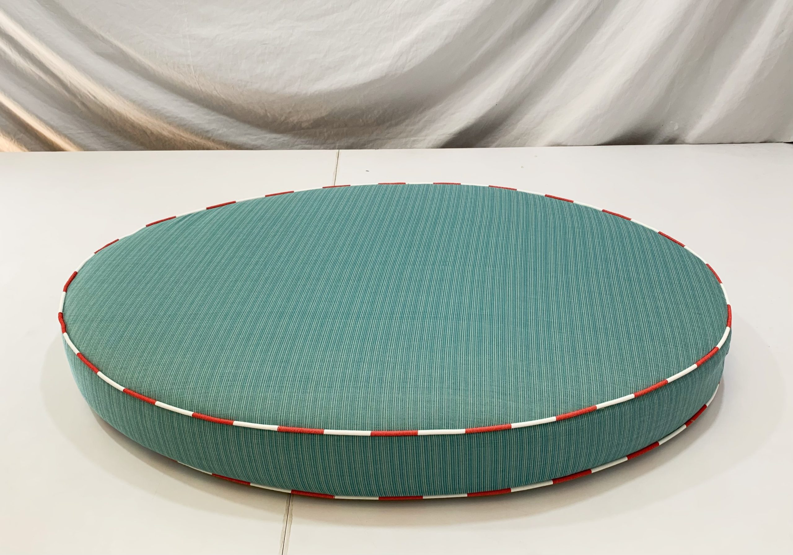 Spring Green Custom Oval Daybed Cushion Cover