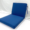 Denim Blue Chair Cushion Set Cover