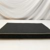 Urban Midnight Black Trapezoid Bench Cushion Cover