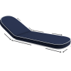 Rounded End Sun Lounge Cover