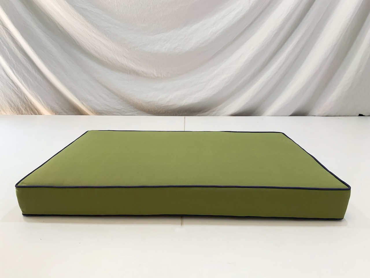 Oasis Green Trapezoid Bench Cushion Cover