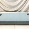 Maldives Blue T Shape bench Cushion Cover with Blue Piping