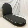 Urban Midnight Black Rounded Sun Lounge Cover