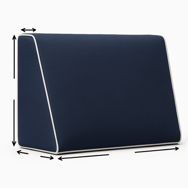 Custom Wedge Back Cushion Cover V2