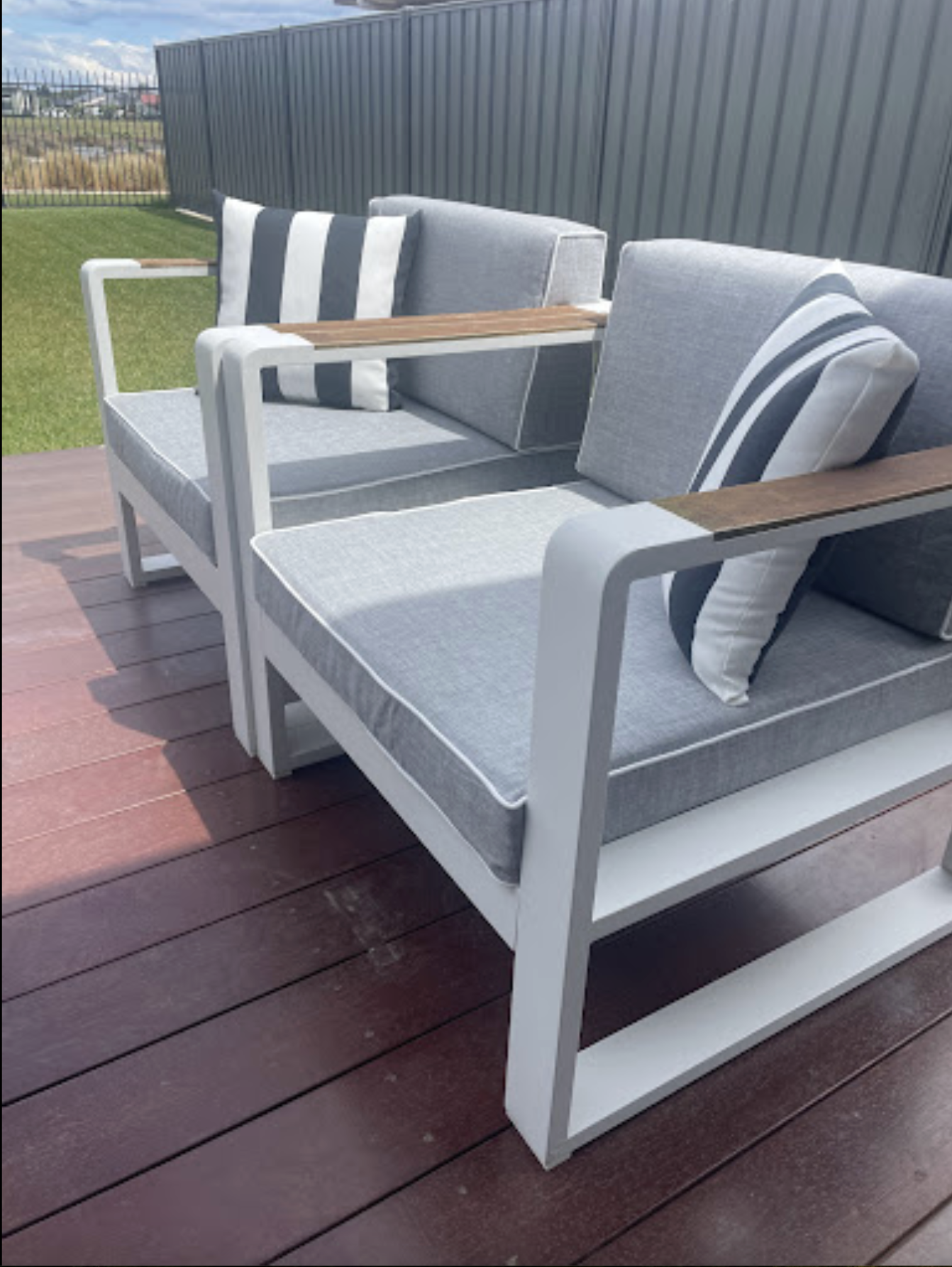 Wedge Back Cushion Cover