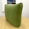 Oasis Green Custom Angled Lounge Back Cushion Cover