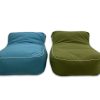 Surfy Blue and Oasis Green Bean Bag Cover