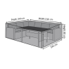 Corner Dining Set Cover - 210cm X 150cm X 80cm