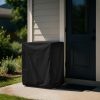 Black Washing Machine & Dryer Cover