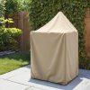 Beige Outdoor Kitchen Sink Cover