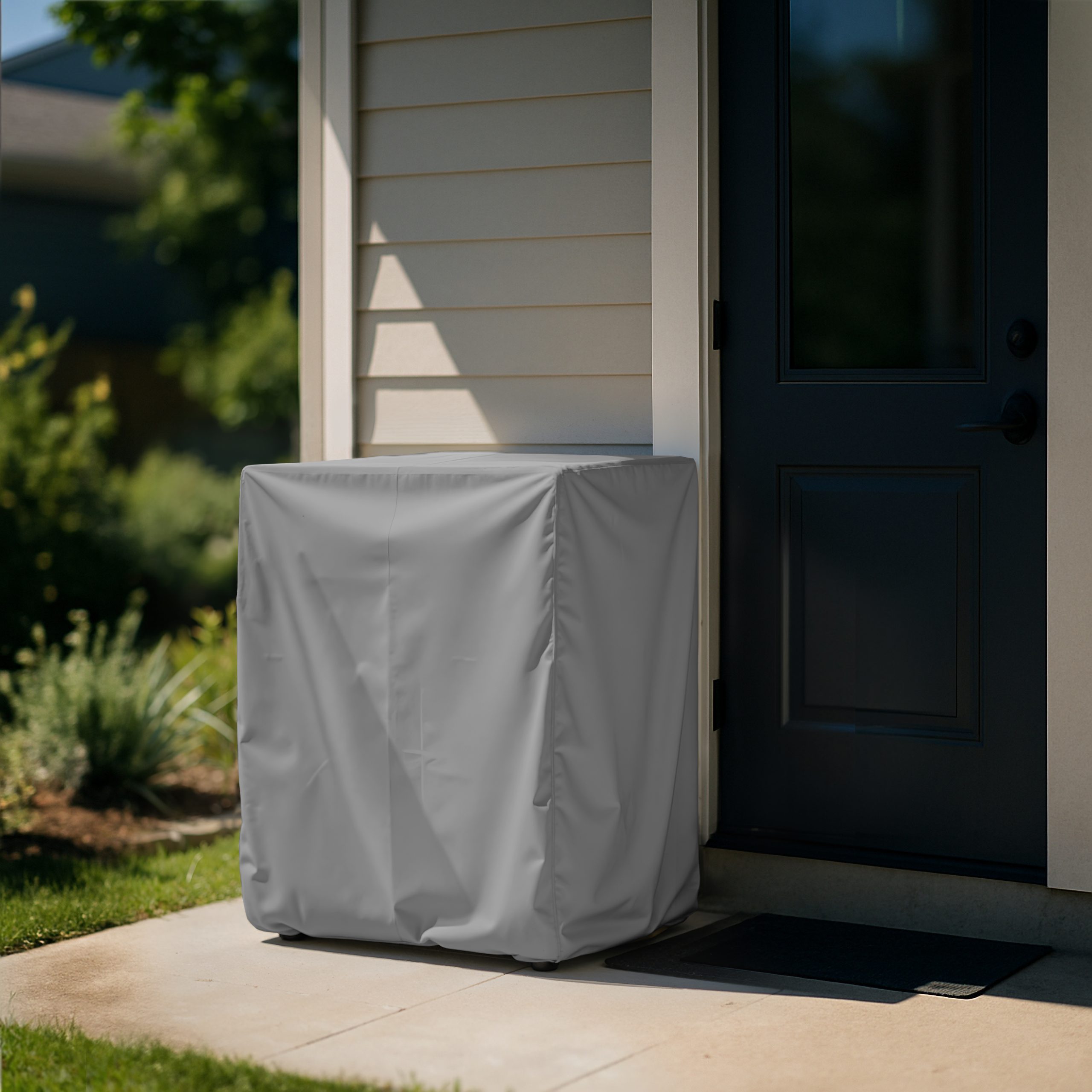 Grey Washing Machine & Dryer Cover