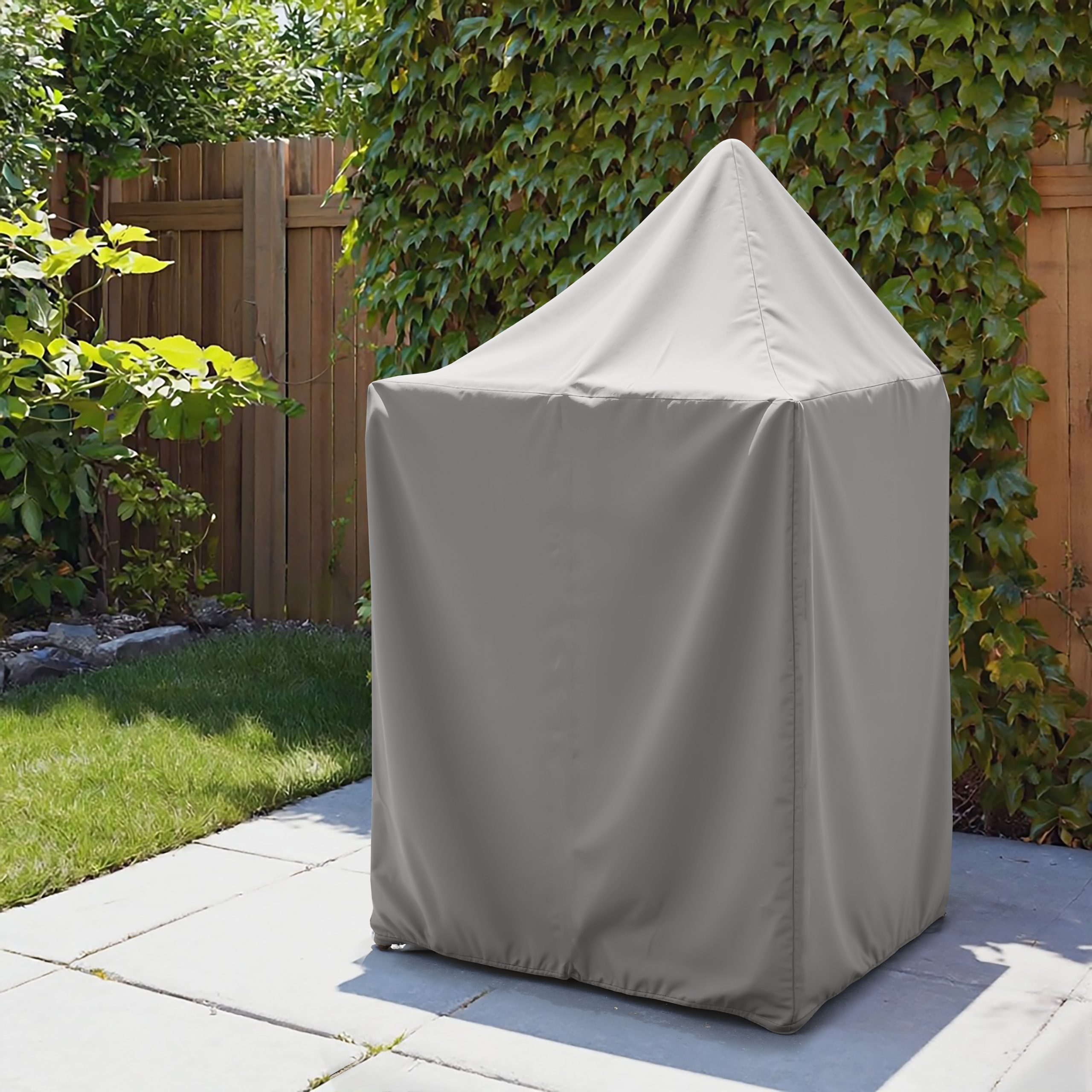 Grey Outdoor Kitchen Sink Cover