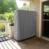 Grey Firewood Rack Cover