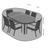 Custom Oval Dining Set Cover