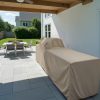 Beige Barbecue Outdoor Kitchen Cover