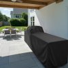 Black Barbecue Outdoor Kitchen Cover