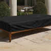 Black Mattress Cover Enclosed With Zip