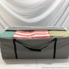 Grey Waterproof Cushion Storage Bag - Opened
