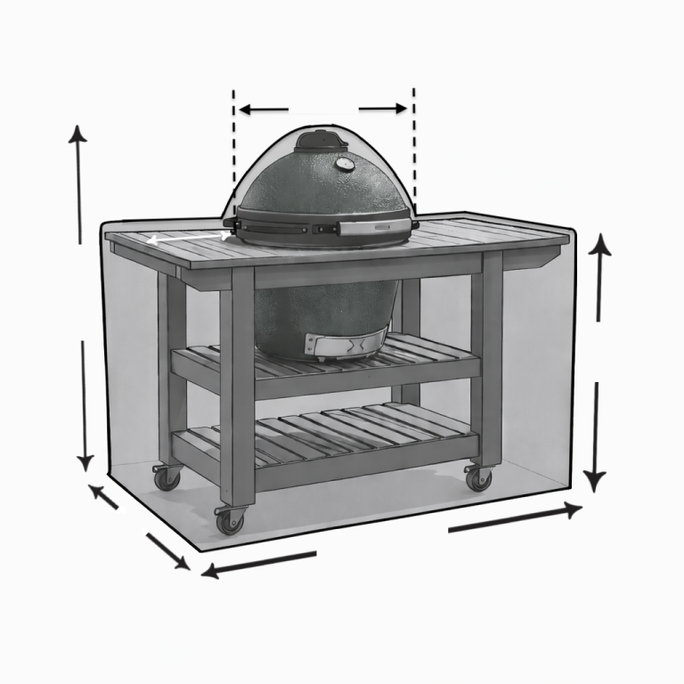 Custom Big Green Egg Kamado Cover