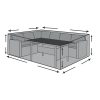 Custom Outdoor Corner Dining Set Cover