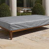 Grey Mattress Cover Enclosed With Zip