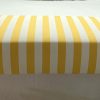 Lemon Yellow Stripe Pool Side Cushion Cover